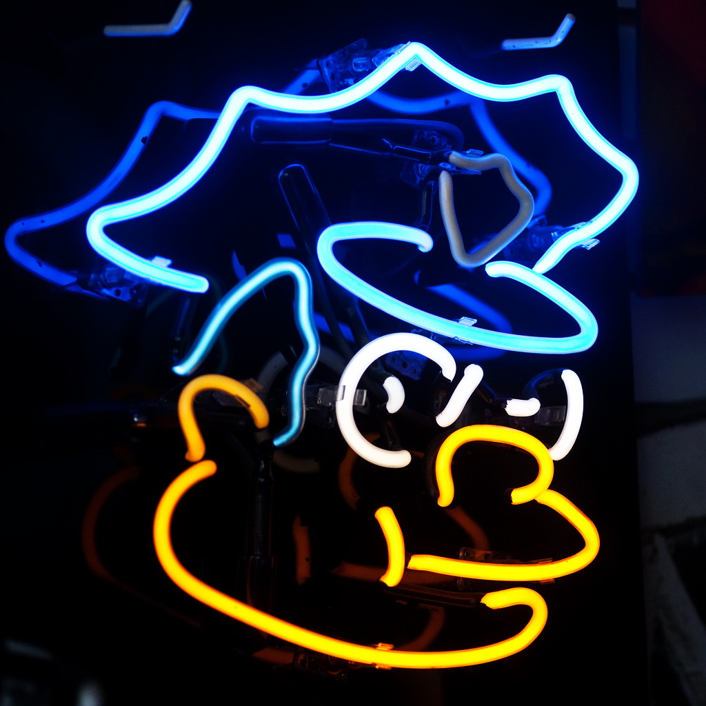 Simpsons Chief Wiggum Neon Sign
